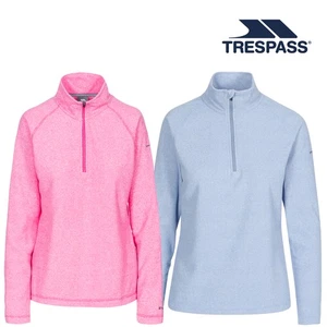 Trespass Damen 1/2 Reißverschluss Vliesjacke Damen Wandern Freizeit Wandern Wiesen - Bild 1 von 20
