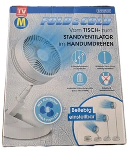 Livington Fold & Cold Tischventilator Standventilator klappbar - Bild 1 von 1