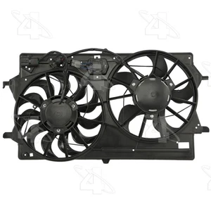 Dual Radiator and Condenser Fan Assembly-Rad / Cond Fan Assy. fits 03-04 Focus - Picture 1 of 6