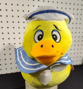 Zuckerhut, gelbe Ente Plüsch, Stofftier Spielzeug, Stofftier grün - Bild 1 von 13