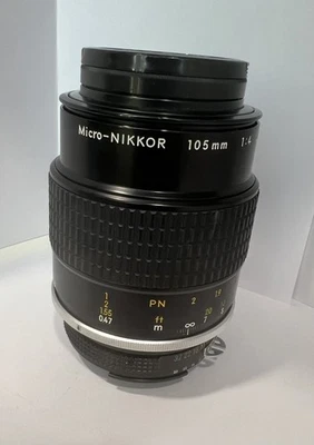 NIKON  NIKKOR  105mm  F  1.4  MICRO MACRO AI MANUL LENS IN FINE CONDITION - Image 1 of 4