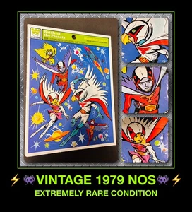 VTG nos 1979 Battle of the Planets G-Force Gatchaman Frame Tray Puzzle Whitman - Picture 1 of 18