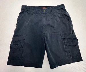 Tru Spec Mens Size 34 Black Tactical Multi Pocket Cargo Shorts Military Shorts - Picture 1 of 8
