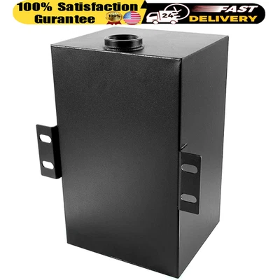 5 Gallon 14 Gauge Hydraulic Fluid Reservoir Tank Inlet 1-1/2"/ Outlet 3/4" FNPT - Image 1 of 4