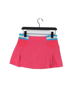 Wilson Women's Mini Skirt M Pink Striped Polyester with Spandex Short Mini - Image 1 of 4
