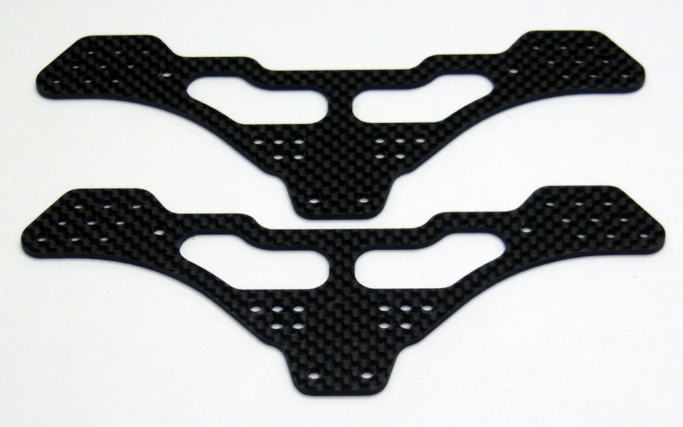 DURATRAX CLIFF CLIMBER CARBON FIBER CHASSIS PLATES (2) XTR12400 ROCK CRAWLER - Image 1 of 1