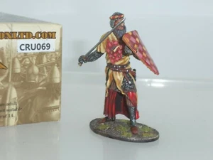ERSTE LEGION CRU069 KREUZFAHRER RITTER KRIEGER KÄMPFEN MIT SCHWERT + SCHILD  - Bild 1 von 2