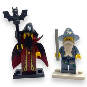 LEGO - CMF Serie 12 - Good Wizard & Serie 13 - Evil Sorceror Minifiguren Combo - Bild 1 von 3