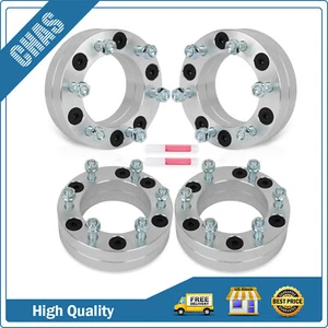 (4) 5x5.5 to 6x5.5 Wheel Adapters 2" 5x139.7 Hub to 6x139.7 Wheel Fits Ram 1500 - Picture 1 of 8
