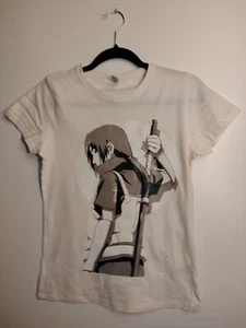 Top Naruto Itachi Sasuke Ushia Ninja Algodón Orgánico Mujer Camiseta Vintage Blanco S - Imagen 1 de 6