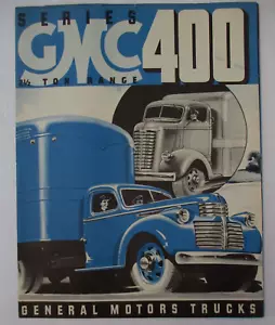 1941 GMC General Motors Truck Series 400 Sales Brochure, 2 1/2 Ton Range - Picture 1 of 3