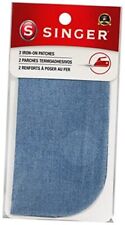  00064 Faded Blue Denim Iron On Patches, 5-Inch X 5-Inch, 2-Count, 
