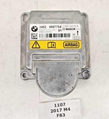 ✅12-19 OEM BMW F22 F30 F32 F80 F82 M4 SRS Safety Airbag Control Module BOSCH - Image 1 of 4