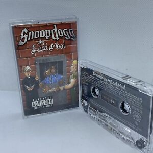 Snoop Dogg  Tha Last Meal Cassette Tape USA Rare Vintage Old School Rap Import