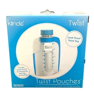 20er Pack Kiinde 6 Unzen Drehbeutel Milchpumpe Milchaufbewahrung - Bild 1 von 2