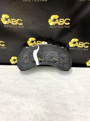 2000 Chevy Blazer velocímetro conjunto de instrumentos ID 16267425 FABRICANTE DE EQUIPAMENTO ORIGINAL - Imagem 1 de 4