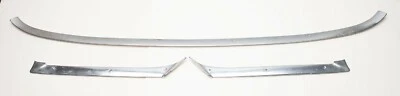 Pontiac Catalina 1963 parabrisas interior moldura de aluminio - 3 piezas  Foto 1 de 3