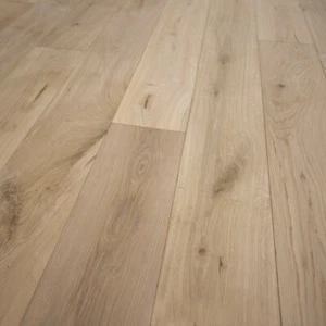 French Oak Wood Floor, 10 1/4" x 5/8" Unfinished Engineered Micro Bevel, Sample - Picture 1 of 1