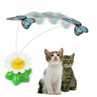 Haustier Welpe elektrisches Spielzeug Teaser interaktive Katzen rotierend Schmetterling lustiges Spielzeug d