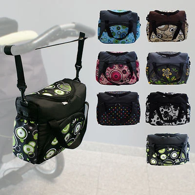 MARKENLOS Wickeltasche Kinderwagentasche Babytasche Pflegetasche Windeltasche Baby