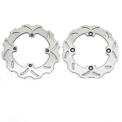 Front Rear Brake Discs Rotors For Honda CR125R CR250R CR250E CR500R 1992 1993 94 - Image 1 of 4