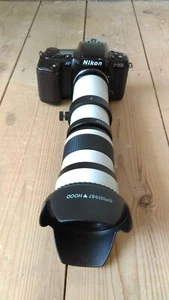 TELEOBJETIVO ZOOM NIKON DSLR DIGITAL ajuste 420-800 mm para D3100, D3200, D3300, etc. - Imagen 1 de 10
