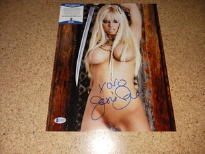 Foto Firmada de Jesse Jane 11x14 Beckett BAS Certificado de Autenticidad Modelo Sexy Auténtico Pirata Automático  - Imagen 1 de 3
