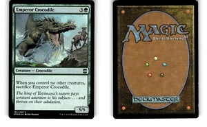 MTG Eternal Masters Emperor Crocodile Foil EMA 165/249 C NM/MT - Picture 1 of 1