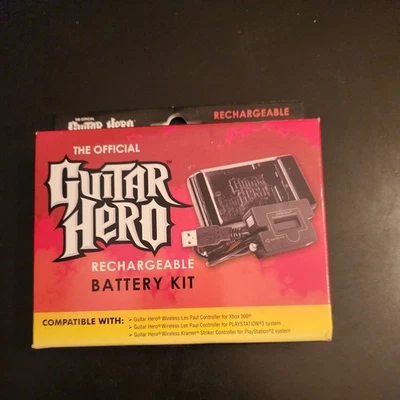 Official Guitar Hero Battery Recharge Kit Xbox Playstation Compatible  - Image 1 of 3