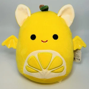 Squishmallows Yalitza The Yellow Lemon Fruit Bat Plush Stuffed Animal Toy 8" - Picture 1 of 3