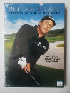 Phil Mickelson Secrets of the Short Game, Improve Your Golf Game DVD NEW Sealed - Imagen 1 de 2
