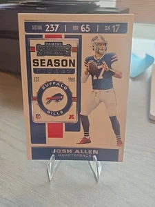 Boleto de temporada 2019 Panini Contenders #3 Josh Allen Buffalo Bills - Imagen 1 de 5