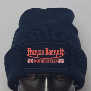 New Retro Vintage Classic Francis Barnett Motorcycle Premium Quality  Beanie Hat - Picture 1 of 1