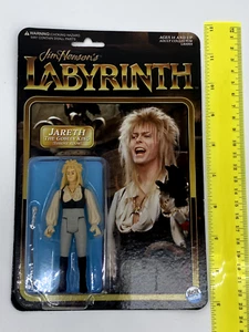 Jareth Goblin King Labyrinth Figure 3.75" Bowie Plastic Meatball Super7 ReAction - Picture 1 of 2