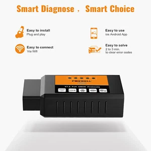 FOXWELL FW601 Herramienta de Diagnóstico de Automóvil OBD2 Escáner Comprobar Motor Lector de Código de Fallas - Imagen 1 de 9