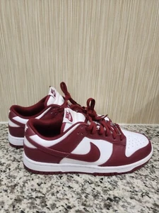 DD1391-601 Nike Dunk Low Retro Team Red White Wine Bordeaux Burgundy (Men's) - Picture 1 of 7