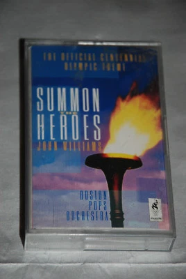 John Williams Summon the Heroes Olympic Themes MUSIC TAPE CASSETTE 1996 Sony - Image 1 of 2