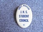 Cool Vintage James Madison Jhs Junior High School Student Council Member Pinback