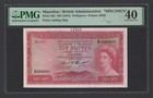 Mauritius 10 Rupees Nd(1954) P28s "Specimen" Extremely Fine