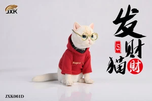 JXK 1/3 JXK061D American Shorthair Gato Mascota Animal Figura Estatua Modelo de Decoración - Imagen 1 de 6