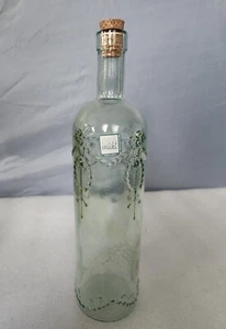 Vidrios Reciclados San Miguel Green Glass Decorative Bottle - Picture 1 of 14