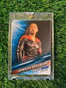 Shinsuke Nakamura 2019 Topps WWE Smackdown #49 Blank Back Proof Card 1/1 w COA - Picture 1 of 6