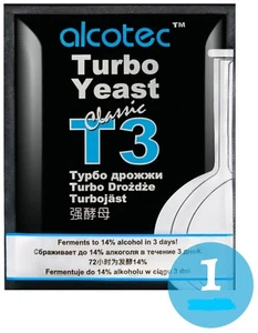 ALCOTEC T3 Turbo Yeast CHEAPEST Price All Variety Home Brew - Picture 1 of 2