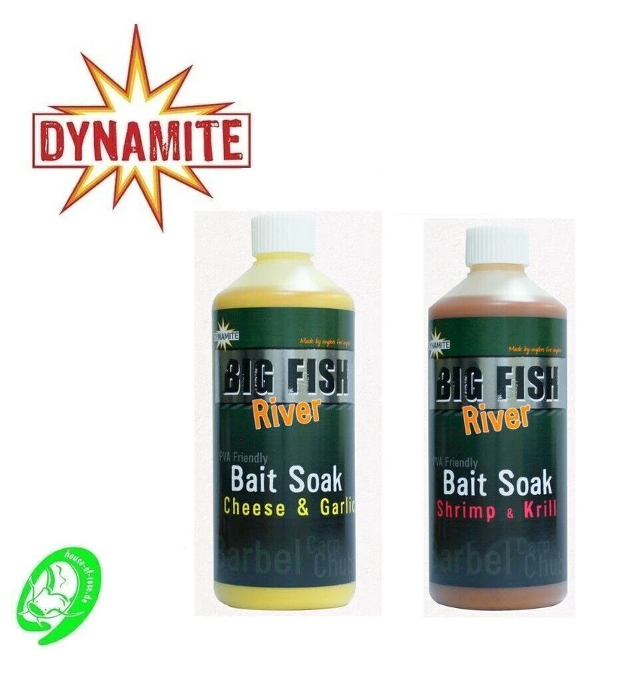 Dynamite Baits Big Fish River Dip Soak Liquid Tunke Lockmittel Lockstoff 500ml - Bild 1 von 1