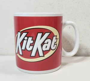 Taza de café Kit Kat grande 12 oz roja y blanca - Imagen 1 de 10