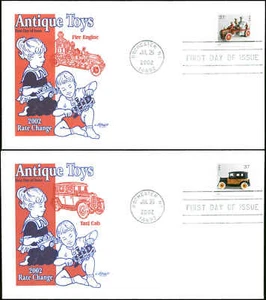 US FDC #3642 - #3645 Complete Set of 4 Artmaster Cachets Rochester, NY - Picture 1 of 2