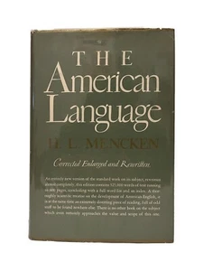 The American Language by H. L. Mencken (1937, Hardcover) Fourth Edition - Picture 1 of 1