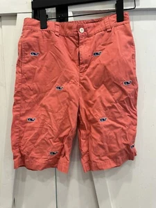 Vineyard Vine Boys Jetty Red Shorts With Wales Size 16 - Picture 1 of 5
