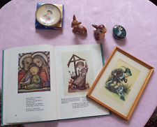 HUMMEL GOEBEL Konvolut Mini-Teller Buch v.1934 Bild Bambi Klopfer Pillen-Dose