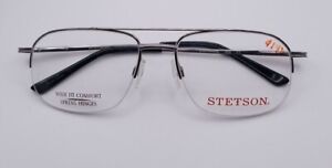 Stetson Zyloware 058 XL 19 Eyeglasses Frames Only Double Bar 56 18 145